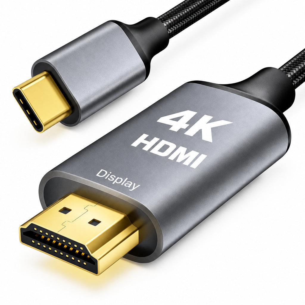 SWITCHFLUX USB C to HDMI 2.1 Cable 8K@60Hz 4K@144Hz